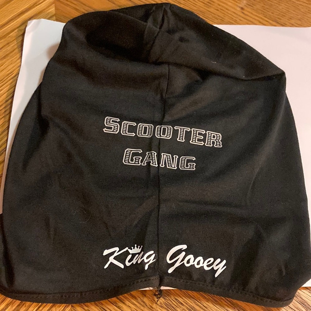 Black ski mask/ king gooey/ scooter gang
